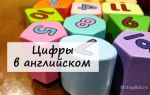 Цифры на английском от 1 до 1000: как пишутся английские цифры