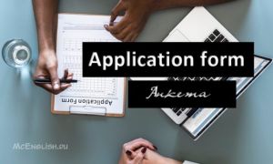 Анкета на английском языке и как заполнить Application form