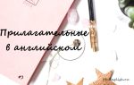 Виды прилагательных в английском языке — Adjectives in English