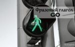 Фразовый глагол go с предлогами: go out, on, up перевод и примеры