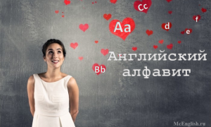 Знакомство с алфавитом английского языка (English alphabet): слушаем и запоминаем