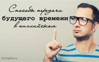 Будущее время в английском языке: going to, Present Continuous for future, will shall
