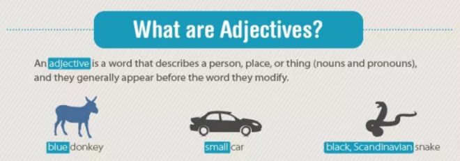 what are adjectives?